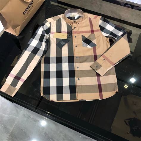 fake burberry shirt mens|burberry shirts men authentic.